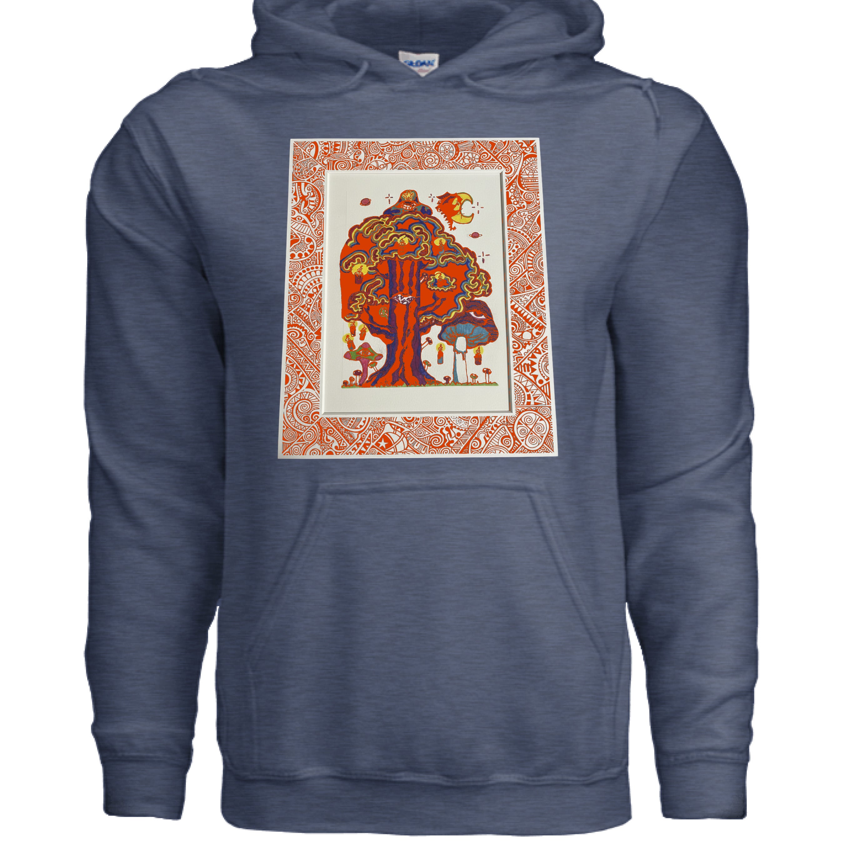 Heather Sport Dark Navy - FRONT