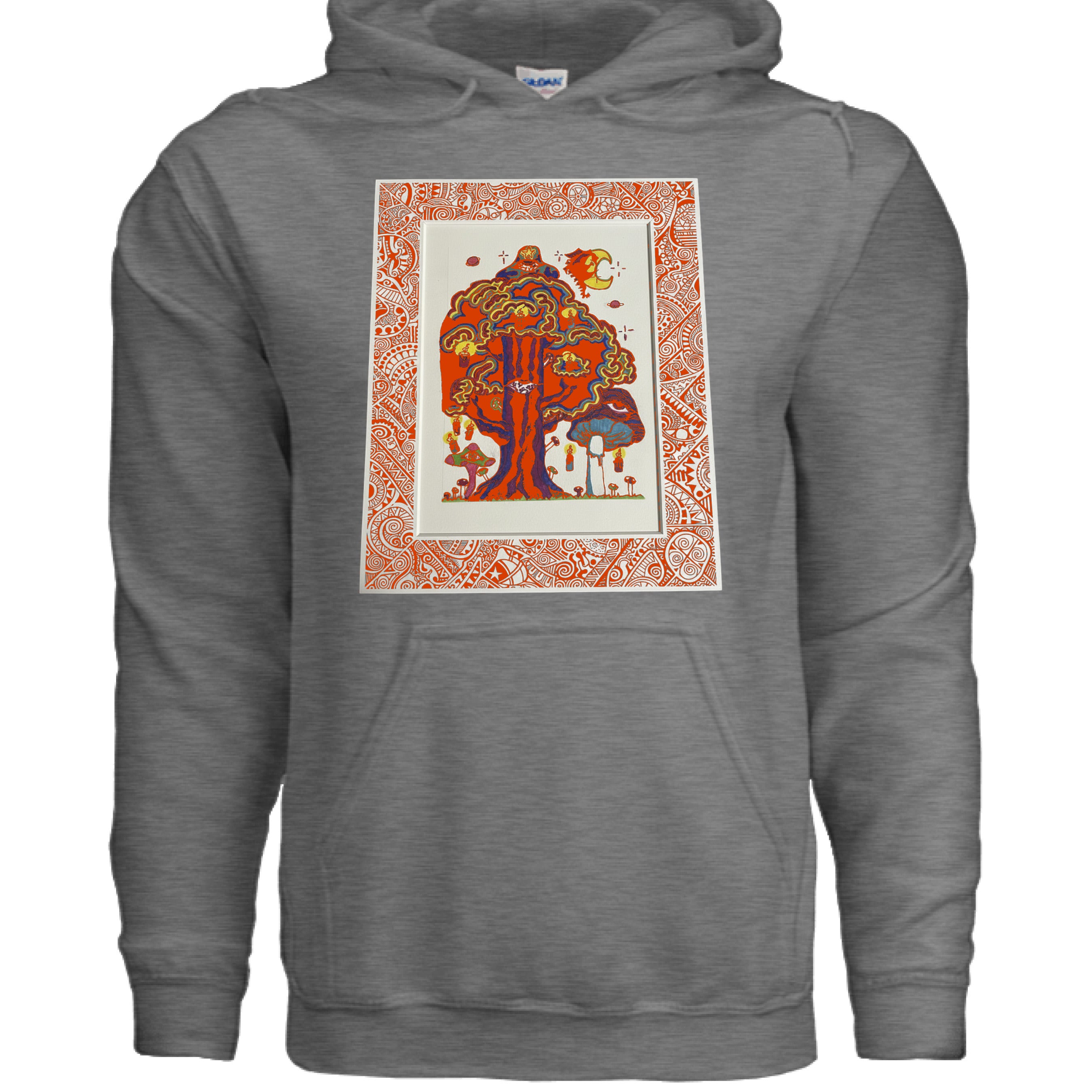 GRAPHITE HEATHER - FRONT