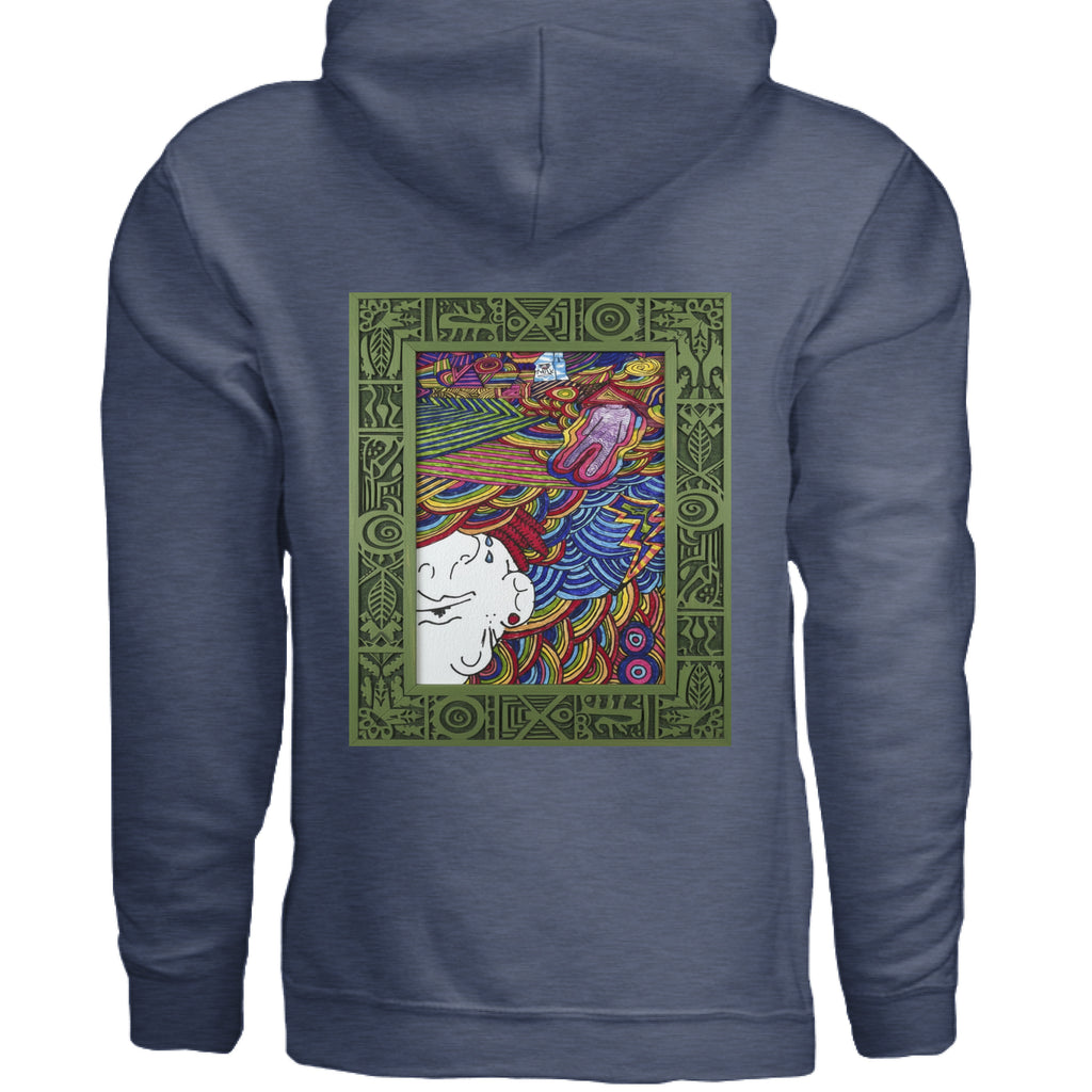 Heather Sport Dark Navy - BACK