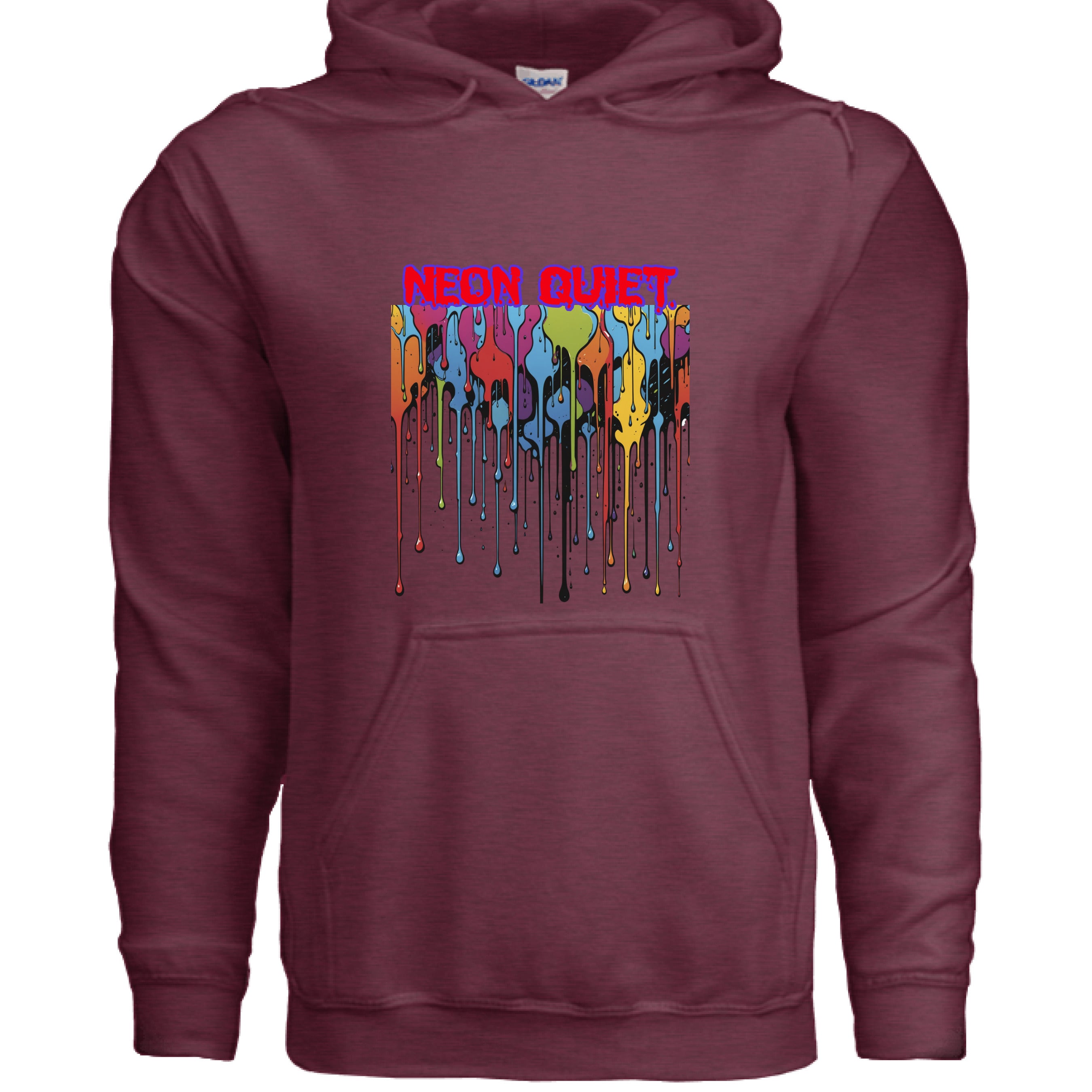 Heather Sport Dark Maroon - FRONT